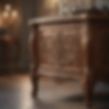 Artisan Craftsmanship in Furniture An artisan crafting bespoke furniture, highlighting the dedication to craftsmanship and unique design.