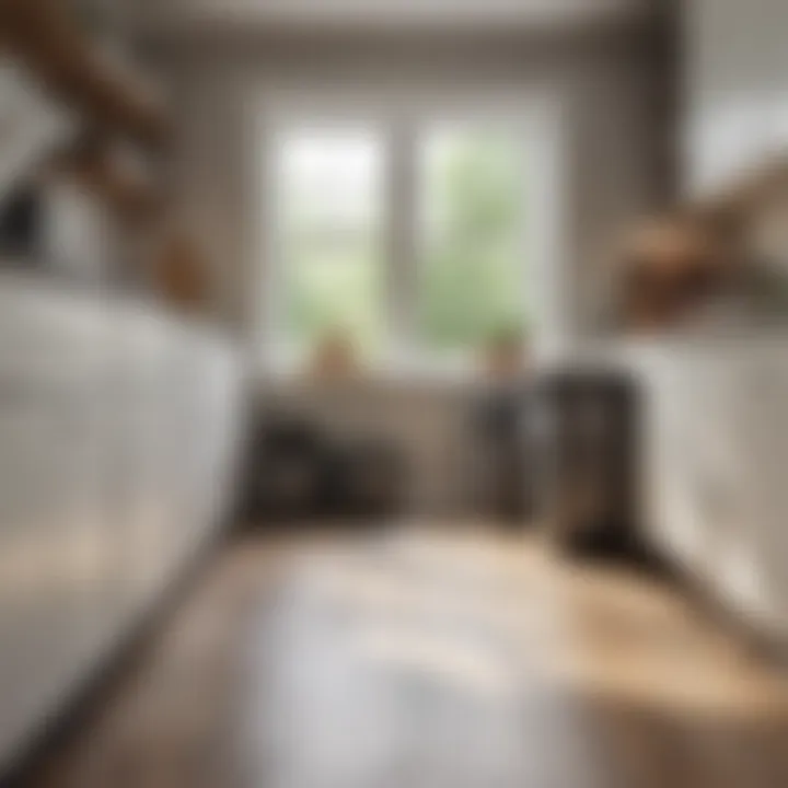 An organized kitchen highlighting the role of trash bins in maintaining cleanliness